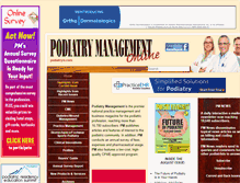 Tablet Screenshot of podiatrym.com